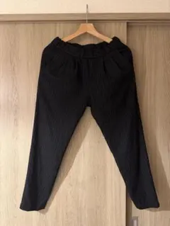 JOURNAL STANDARD ウール混 ストライプ ワイドパンツ