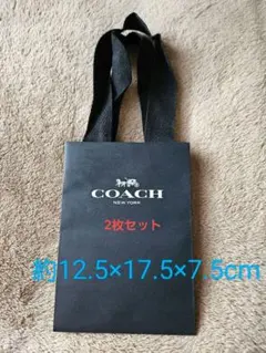 【2枚セット】COACH コーチ ショップ袋