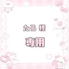 たろ 様 専用出品