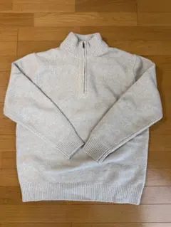 UNIQLO スフレヤーンハーフジップセーター　XL