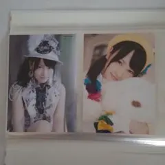 川栄李奈 生写真 AKB48 2枚 （検索用渡辺麻友柏木由紀小栗有以千葉