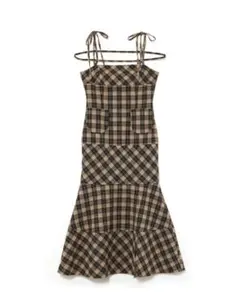ANDMARY Audrey check dress - メルカリ