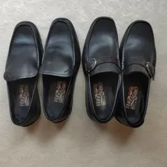 Salvatore Ferragamo メンズ ローファー 2足セットのサムネイル