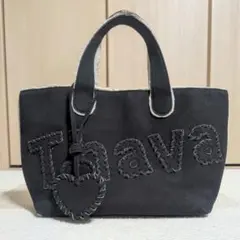 サマンサタバサ 黒 トートバッグ