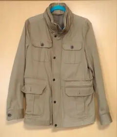 a．v．v HOMME メンズミリタリージャケット　カーキ　美品