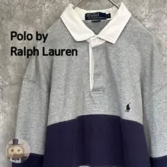 【人気カラー】ポロ ラルフローレン 長袖 ラガーシャツ 古着 メンズ