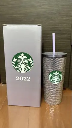 スターバックス 2022 ステンレス コールドカップタンブラー ラインストーン