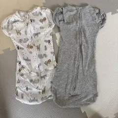 aden+anais 0-3m スワドル　2枚セット