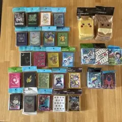 【新品未使用⭐︎24時間以内発送】ポケモンカードスリーブ 22点、デッキケース7点
