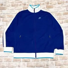 ☆トラックジャケット☆NIKE☆ナイキ☆ スウッシュロゴ☆刺繍☆XL☆