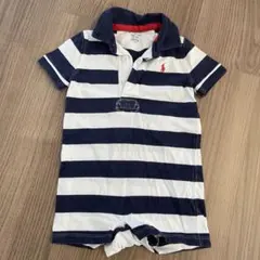 Ralph Lauren ロンパース ボーダー 9Mのサムネイル