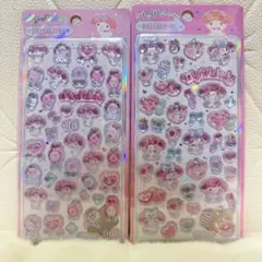 正規品 ボンボンドロップシール マイメロディ 立体シール サンリオ 2枚セット
