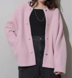 2025年最新】パール釦コクーンニットジャケットの人気アイテム