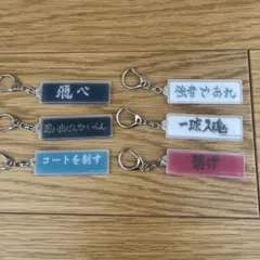 ハイキュー　　アクリルキーホルダーセット