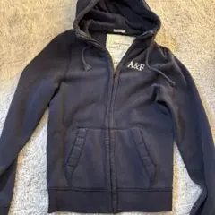 Abercrombie & Fitch ネイビー パーカー L