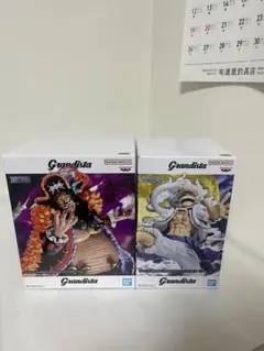 最新プライズ‼️ワンピースGrandista黒ヒゲ＆ルフィ2体セット新品未