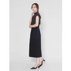 ★ヤマダヤ　FENNEL　ドットアシンメトリーフリルワンピース　新品未使用★