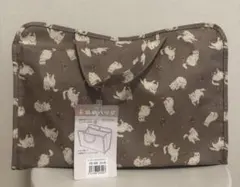 エトワール海渡　猫柄　温泉バッグ　スパバッグ