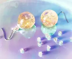 人魚の贈り物♡ピアス♡yellow mermaid