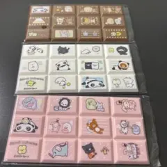 サンエックス　ちょこぶろっくしーる　セットのサムネイル