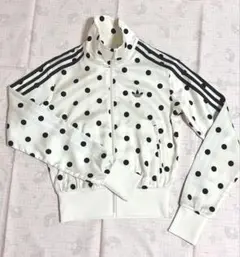 完売品！adidas ドット柄ジャージ XL ブラック ポルカドット - メルカリ