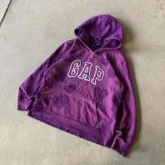 GAP バーガンディ リメイク星型パーカー y2k - メルカリ