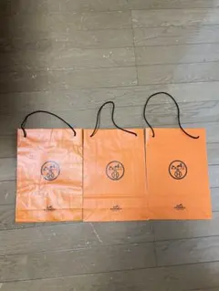 HERMES エルメス　紙袋　ショッパー　3枚セット
