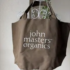 未使用ヤナセ　john masters organics ブラウン ビッグトート