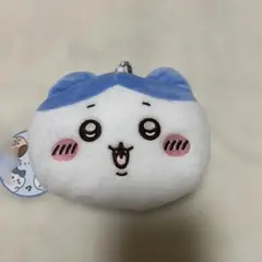 ちいかわ　ハチワレ ぬいぐるみパスケースポーチ
