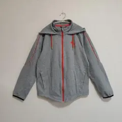 PUMA ジップアップパーカーグレー ジャージ M
