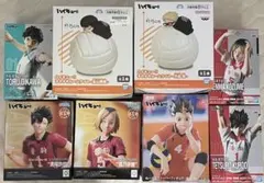 ハイキュー　フィギュアセット　研磨　月島蛍　宮侑　ケンマネコ　ヒナガラス ハイキュー フィギュアセット 研磨 月島蛍 宮侑 ケンマネコ ヒナガラス