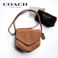 Rare Vintage Coach Leather Shoulder Bag