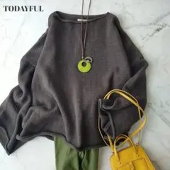 ニットボートネック