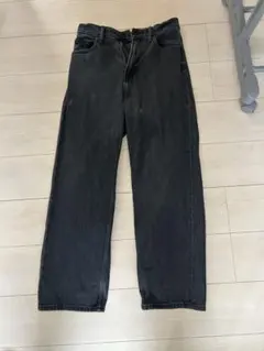 ユニクロ　稀少　27インチ　ワイドストレートジーンズ