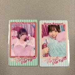 伊達さゆり チェキ風カード 2枚セット - メルカリ