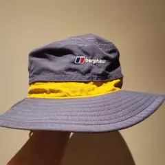 berghaus メッシュブリムハット M ネイビー/イエロー