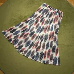 アイカット模様 フレアスカート Fサイズ