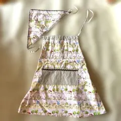 子ども用エプロン　ハンドメイド　120