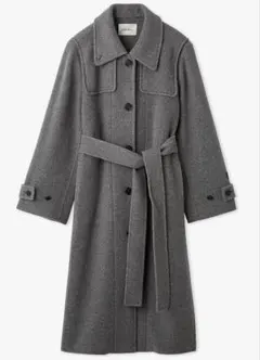 最終値下げ！！mila owen ステンカラースリットロングコート