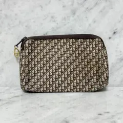 Christian Dior クリスチャンディオール ポーチ トロッター