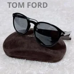 極美品】トムフォード サングラス Amaud TF97 B5 ブラウン ロゴ - メルカリ