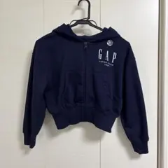 新品GAP 30th アニバーサリー フレンチテリージップアップパーカー 130