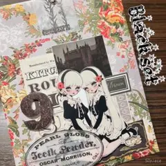 Black コラージュ素材 おすそ分け