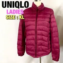 UNIQLO レディース ウルトラライトダウンジャケット size XL ピンク