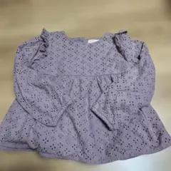 earth チュニック　紫　120㎝
