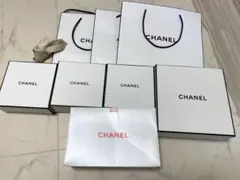 最終　シャネル　CHANEL ショップ袋　紙袋　ボックス　空箱　まとめ売り