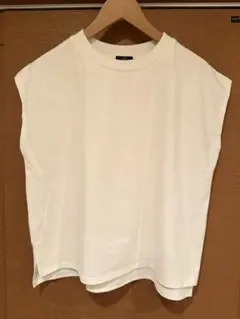 URBAN RESEARCH ITEMS ノースリーブTシャツ ホワイト