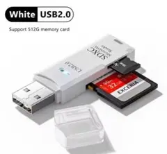 SDカードリーダー 2-in-1 SDカードリーダー　Micro SDのサムネイル