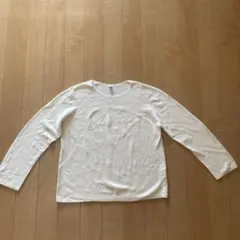 UNIQLO ホワイト 長袖 Tシャツ レディース XL