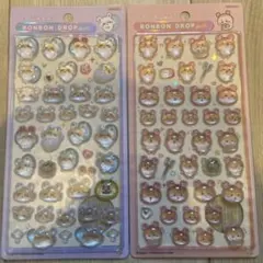 ボンボンドロップシール　ちいかわ　モモンガ古本屋　2枚セット　新品未開封